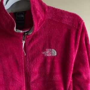 Pink North face fleece